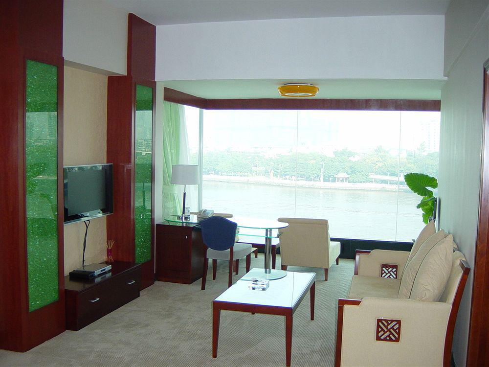 Hotel Jiang Yue Cantón Exterior foto